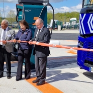 Milence Inaugurates First Electric Charging Hub for Heavy Trucks Near Rouen